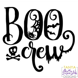 Boo Crew svg cut file
