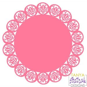 Doily Circles & Flowers
