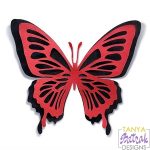 Double-Layer Butterfly svg cut file