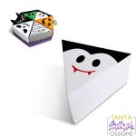Dracula Box For Halloween Cake svg cut file