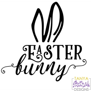 Download Easter Bunny svg cut file for Silhouette, Sizzix, Sure ...