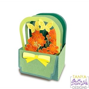 Flower Garden Box Card