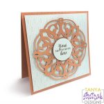 Layered Card With Doily svg cut file