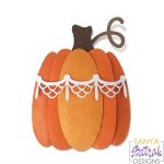 Layered Pumpkin With Lace