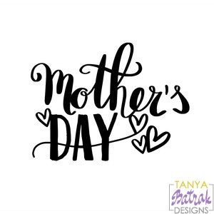 Mother’S Day Inscription with Heart