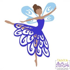 dancing fairy silhouette