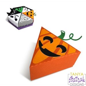 Download Pumpkin Box For Halloween Cake svg file