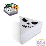 Skeleton Box For Halloween Cake svg cut file