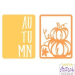 Autumn Journalig Card svg cut file