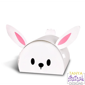 Bunny Treat Box svg cut file for Silhouette, Sizzix, Sure Cuts A Lot