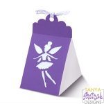 Fairy Triangle Box svg cut file