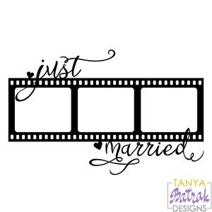 Just Married Film Frame