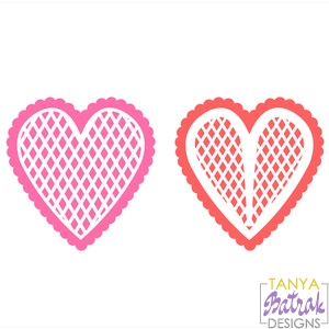Download Layered Hearts Set svg cut file for Silhouette, Sizzix ...