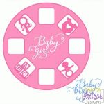 Photo Frame Baby Boy or Baby Girl svg cut file