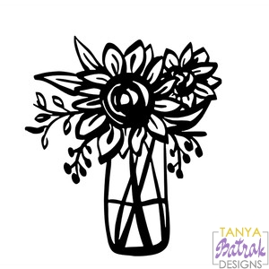 Free Free 145 Flower Bouquet Svg SVG PNG EPS DXF File