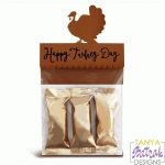 Thanksgiving Bag Topper Happy Turkey Day