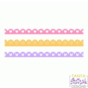 Download Borders Set svg cut file for Silhouette, Sizzix, Sure Cuts ...