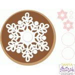 Christmas Cookie 6 layers svg cut file