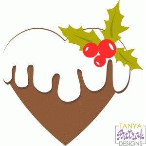 Christmas Heart Shaped Cookie