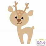 Cute Deer svg cut file