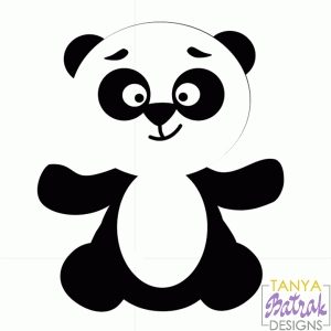 Download Cute Panda svg file
