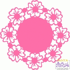 Download Flower Doily svg cut file for Silhouette, Sizzix, Sure ...