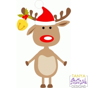 Rudolph The Red-Nosed Reindeer svg cut file