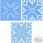 Snowflake Stitched Patterns