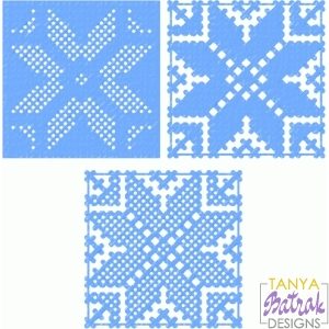 Snowflake Stitched Patterns