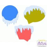 Snowy Speech Bubbles