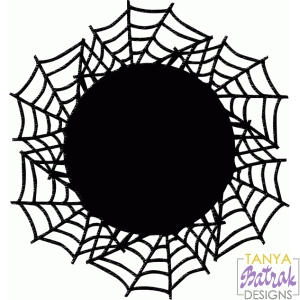 Spider Web Doily svg cut file