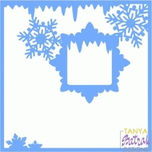Winter Page Frame