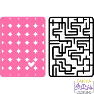 Dots And Maze Cards
