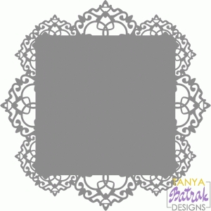 Download Lace Background svg cut file for Silhouette, Sizzix, Sure ...