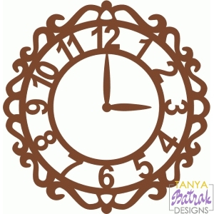 Download Old Clock Svg File