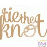 Tie The Knot svg cut file
