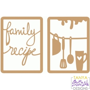 Download Family Recipe Cards Svg File