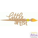 Little Artist svg cut file