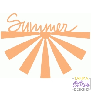 Summer Design SVG