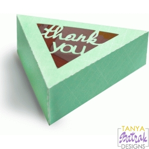 Triangle Box Thank You