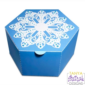 Favor Box With Snowflake