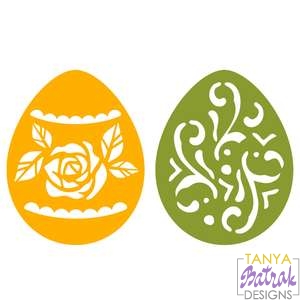 Download Easter Egg Stencils Svg File