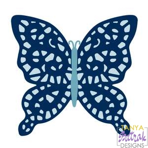 Lace Butterfly svg