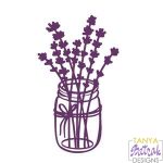 Lavender In A Jar svg file