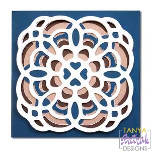 Layered Middle Eastern Tile Card