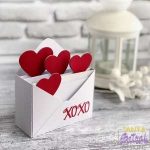 Love Letter Box Card svg file