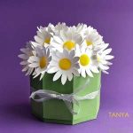 Dome Box With Daisies svg file