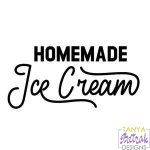 Homemade Ice Cream svg file