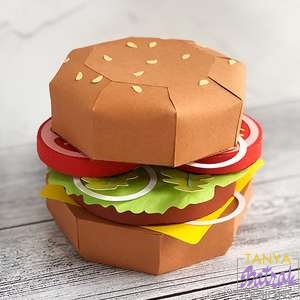 3D Cheeseburger