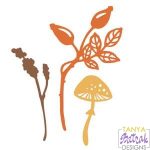 Fall Forest Set - Dry Herb, Rose Hip, Mushroom